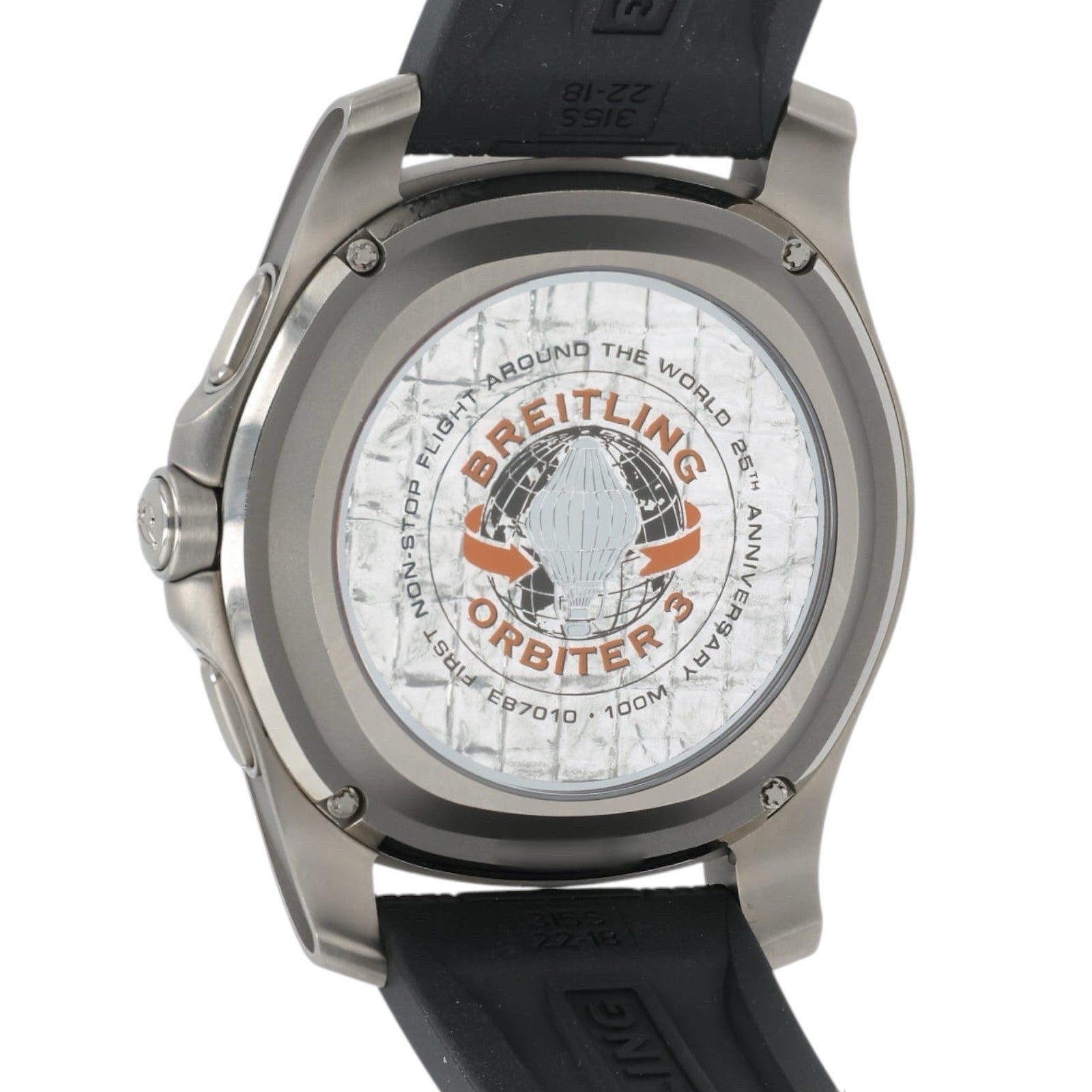 Breitling Aerospace B70 Orbiter Orange Dial Titanium 43mm Quartz Men’s EB7010