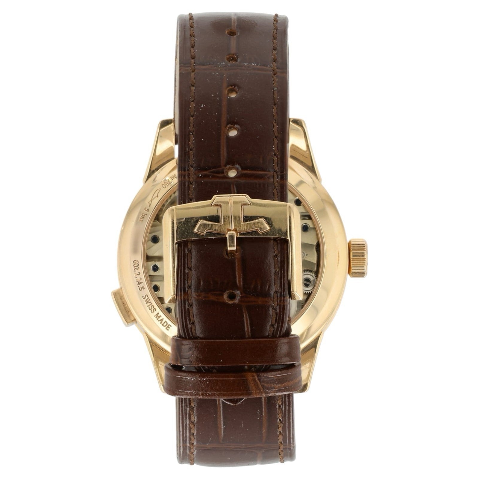 LeCoultre Duometre Silver Dial 18k Rose Gold 40.5mm Manual Men’s Watch Q6042521