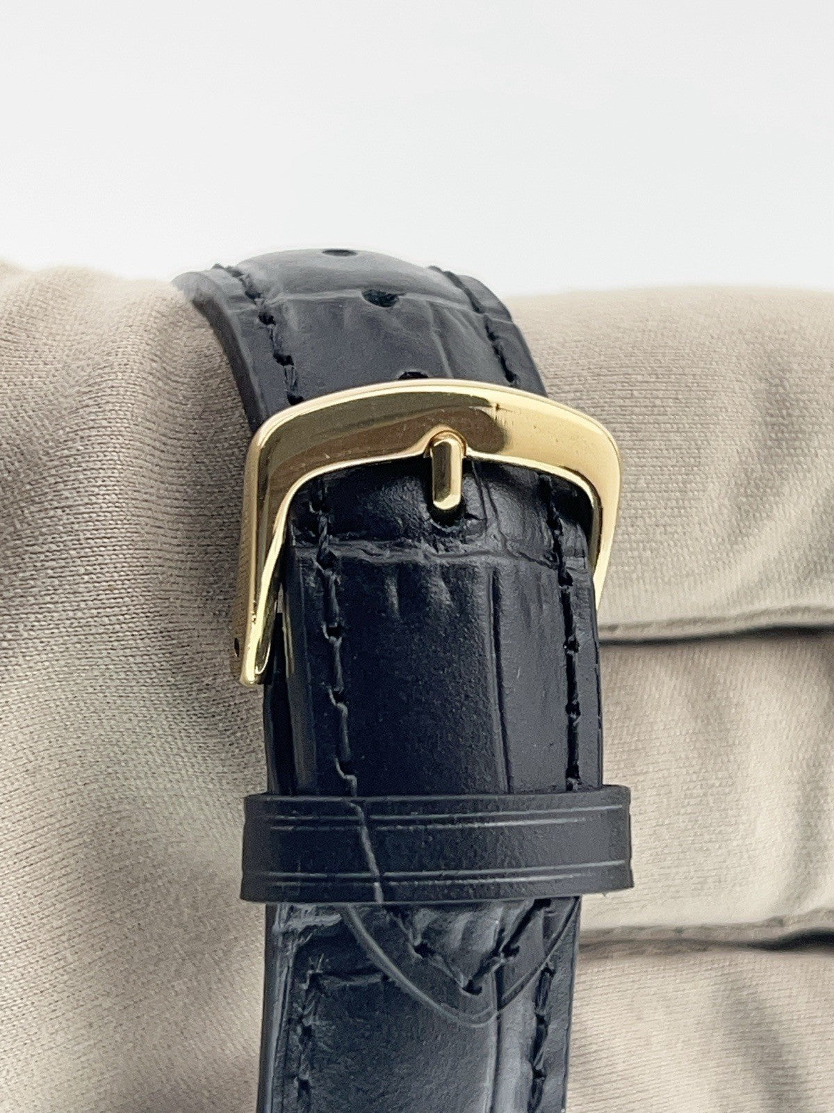 Rolex Oyster Precision 18k Yellow Gold Silver Dial 34mm Automatic Mens Watch