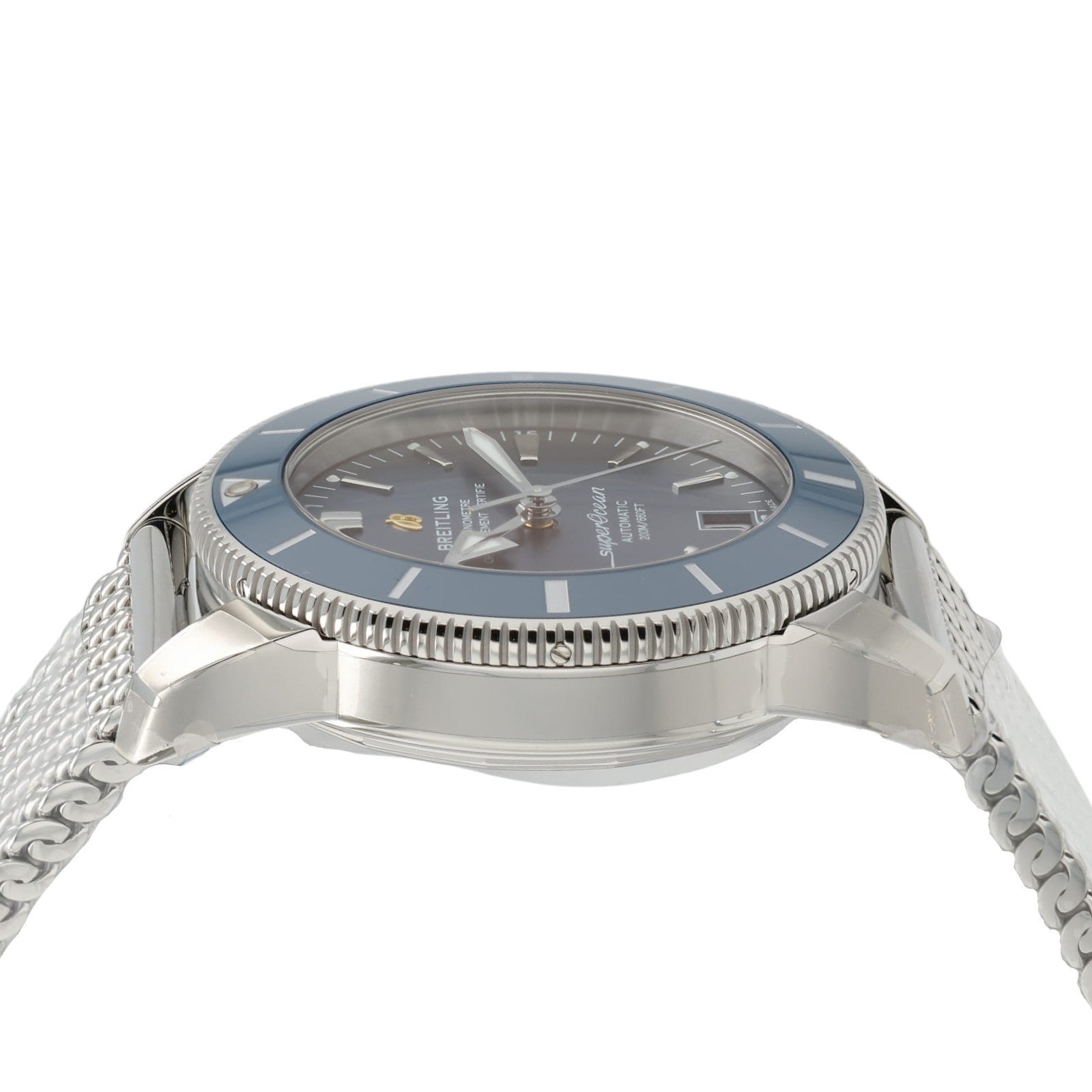 NEW 2026 Breitling Superocean Heritage II Blue Dial & Bezel 42mm Watch AB2010