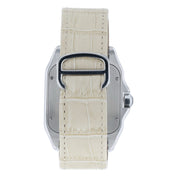 Cartier Santos Silver Dial Stainless Steel 38mm Automatic Men’s Watch W20073X8