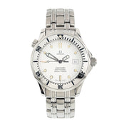 Omega Seamaster Stainless Steel White Dial 36mm Quartz Movement Watch 2562.20