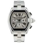 Cartier Roadster Silver Dial Stainless Steel 43mm Automatic Men’s Watch W62019X6