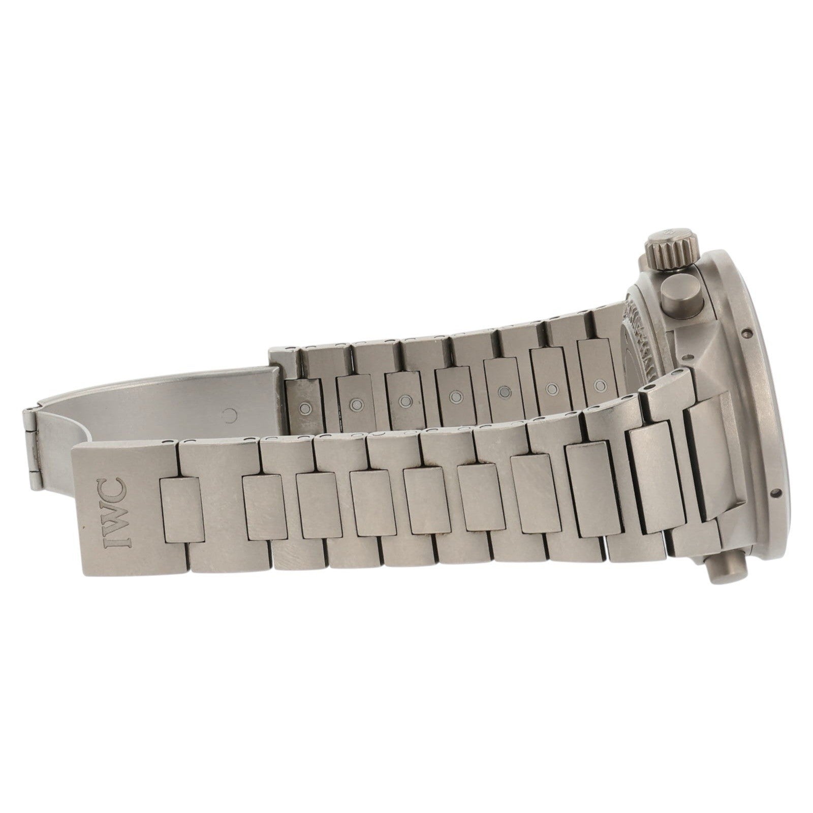 IWC GST Chronograph Titanium Black Dial 43mm Automatic Movement Men’s IW371503