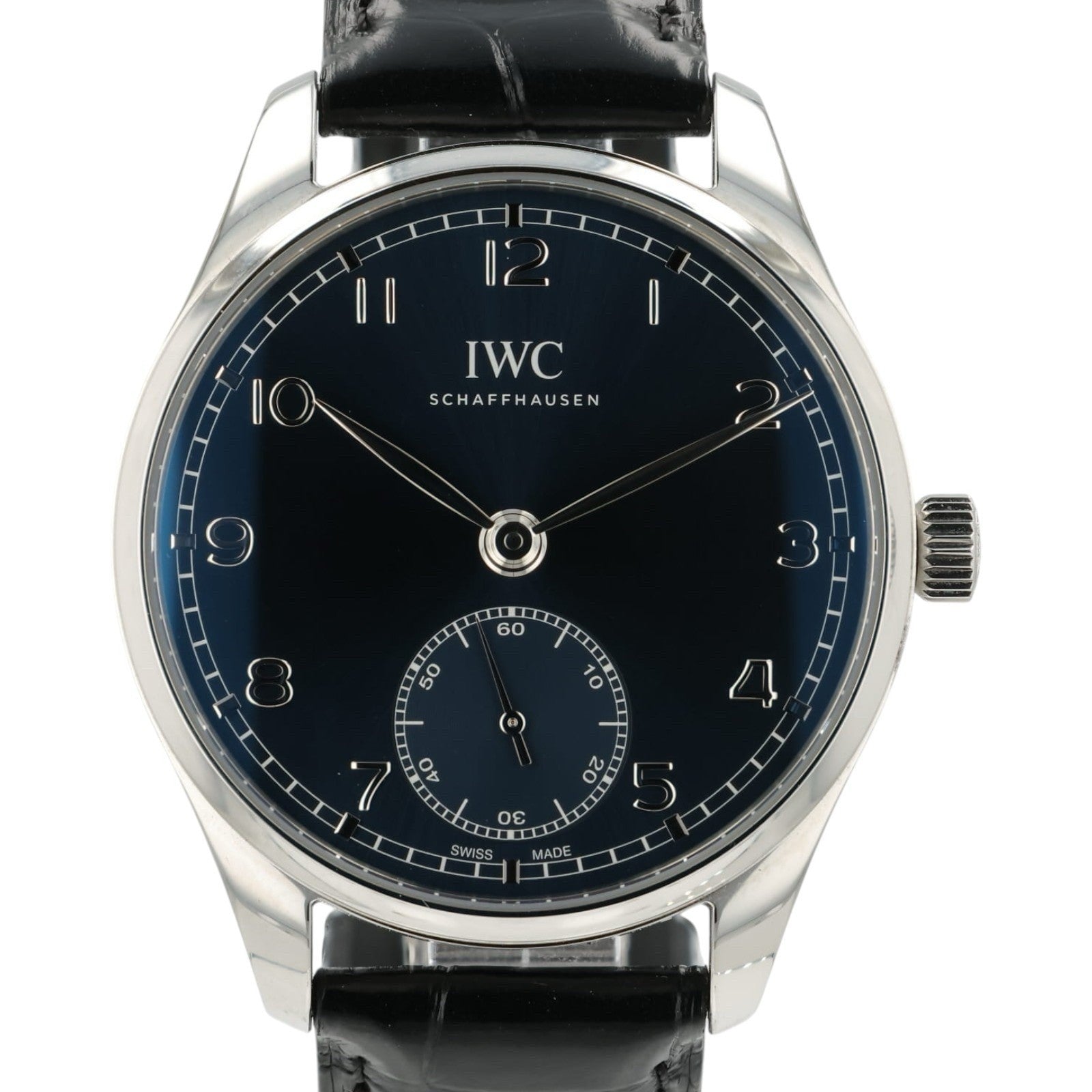 IWC Portugieser Blue Dial Stainless Steel 40mm Automatic Men’s Watch IW358305