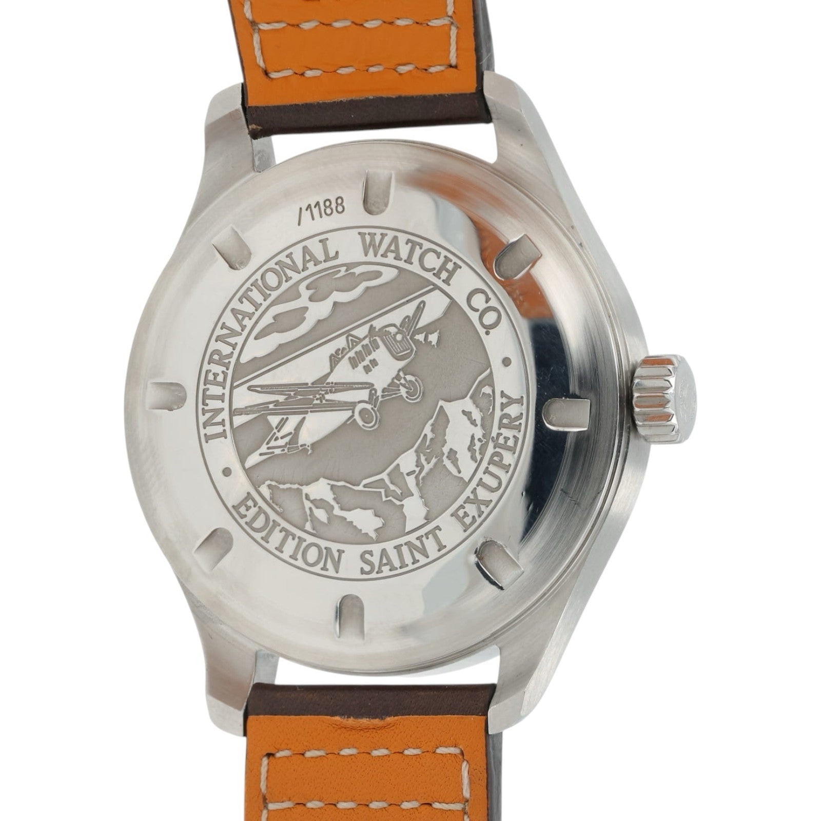 IWC Pilot UTC Brown Dial Stainless Steel 44mm Automatic Men’s Watch IW326104
