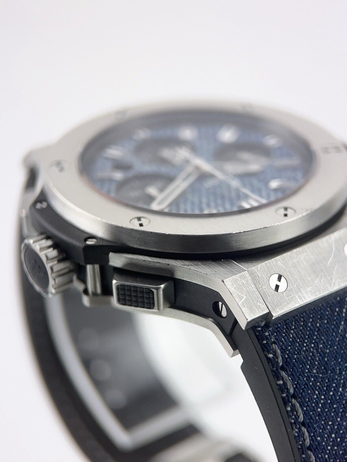 Hublot Big Bang Jeans Steel Blue Dial 44mm Automatic Mens 301.SX.2770.NR.JEANS16