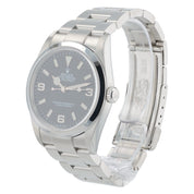 Rolex Explorer Stainless Steel Black Dial 36mm Automatic Men’s Watch 114270