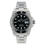 Rolex Submariner Black Dial Stainless Steel 40mm Automatic Men’s Watch 116610LN