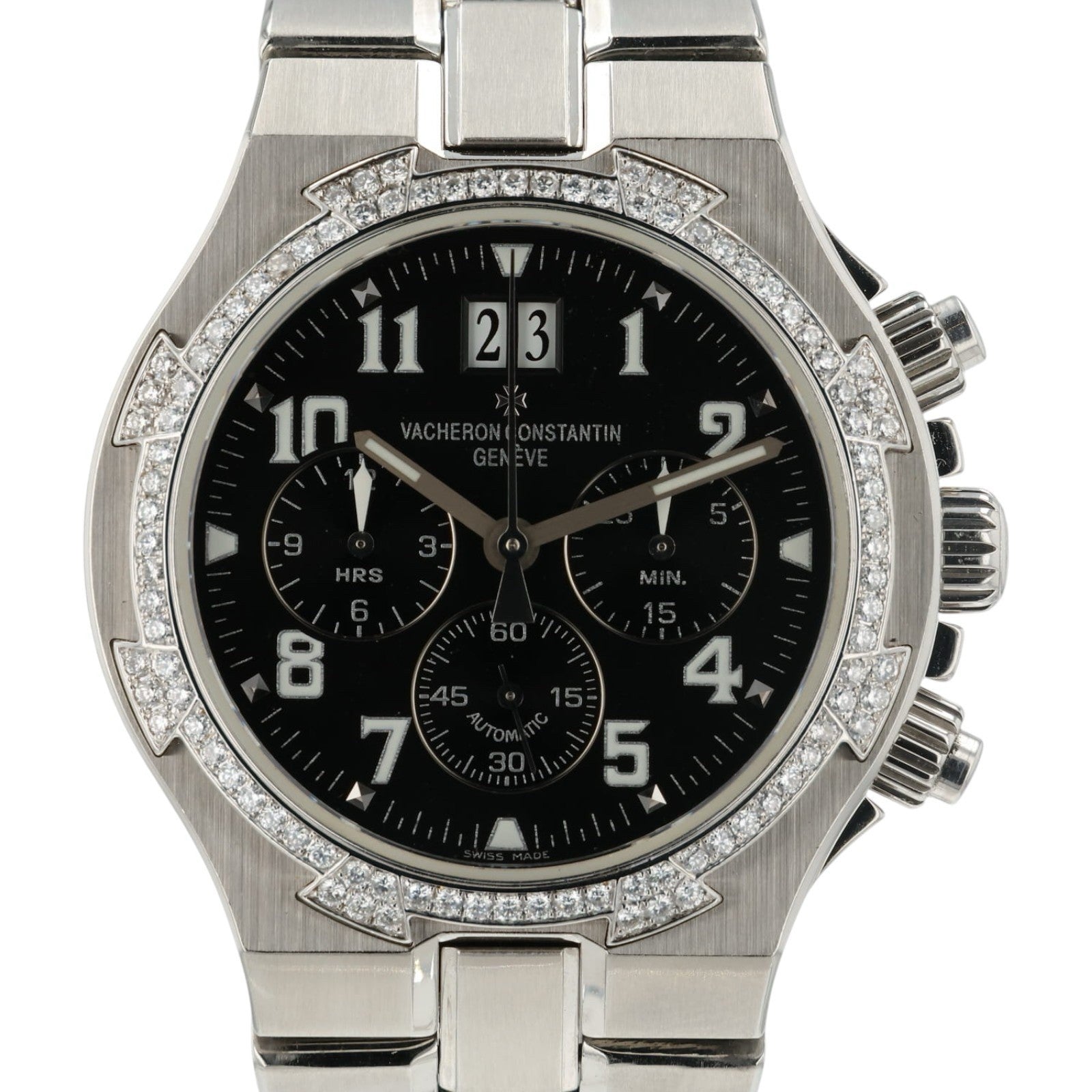 Vacheron Constantin Overseas Black Dial Steel 40mm Automatic Men’s Watch 49140