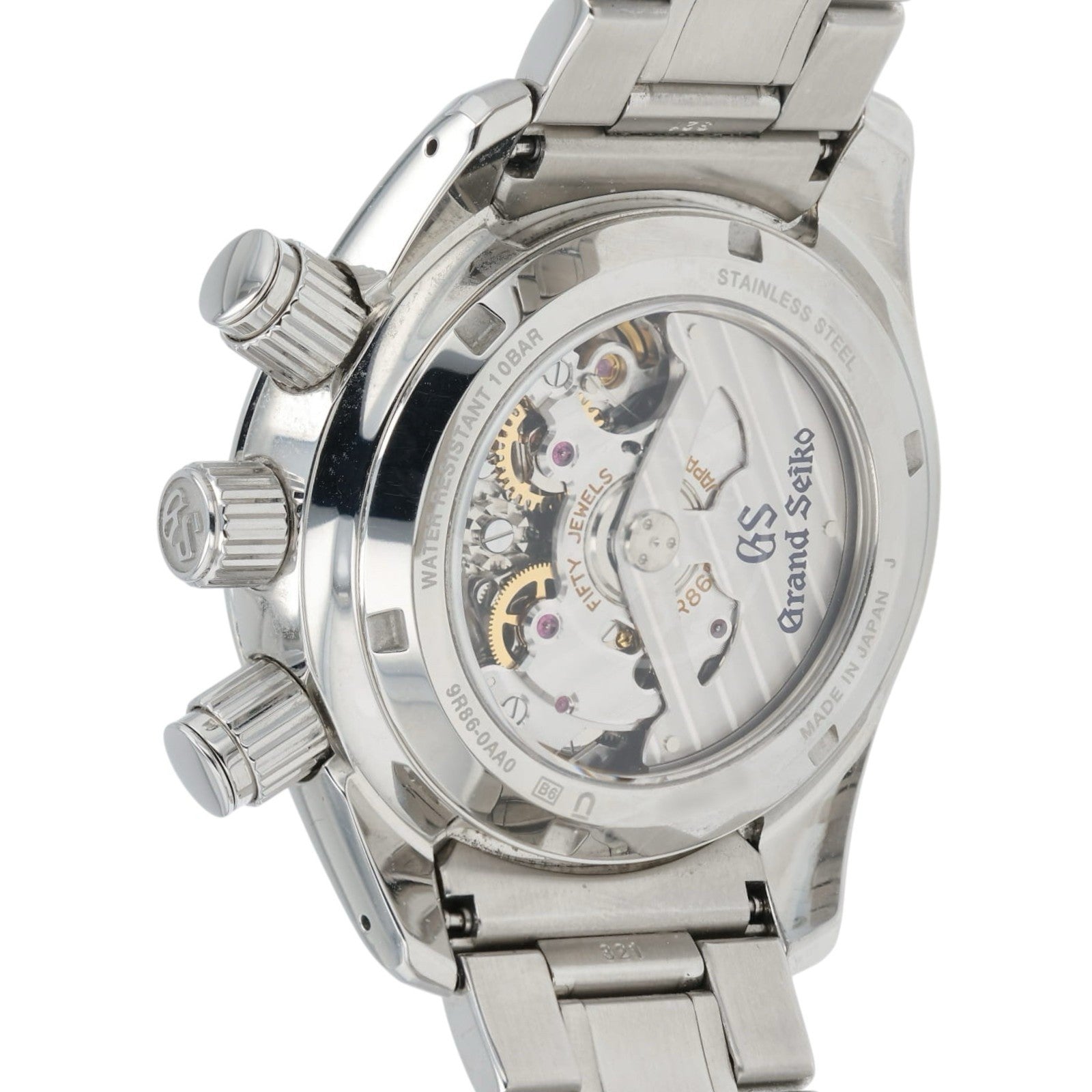 Grand Seiko Sport Collection Champagne Dial Steel 43.5mm Auto Watch SBGC201