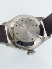 IWC Big Pilot 18k White Gold Grey Dial 46mm Automatic Mens Watch IW500402