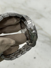 2022 Omega Seamaster Wave 300m Diver Blue Ceramic Watch 210.30.42.20.03.001