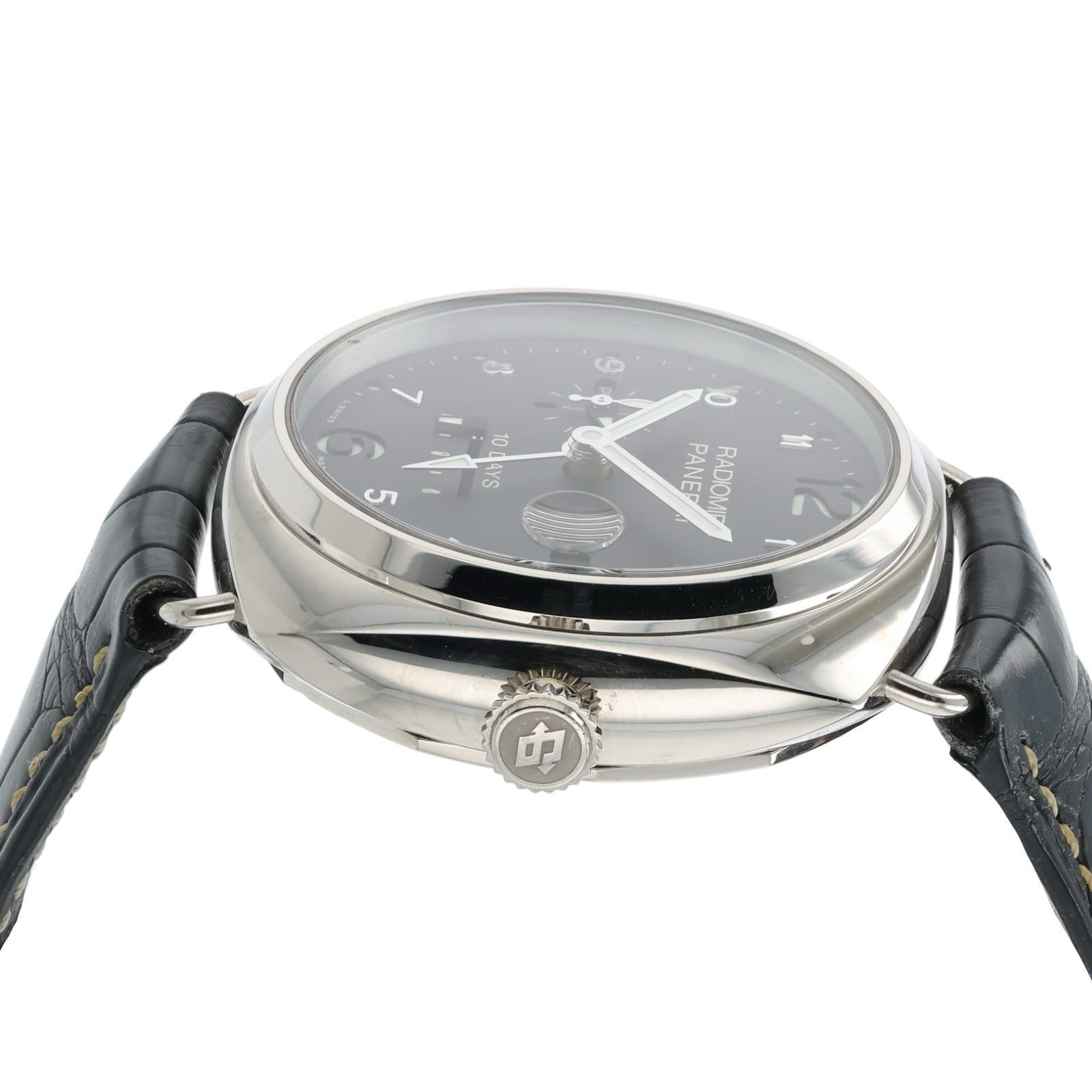 Panerai Radiomir Black Dial 18k White Gold 45mm Automatic Men’s Watch PAM00496