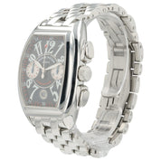 Franck Muller Conquistador Black Dial Steel 35mm Automatic Men’s Watch 8005 CC