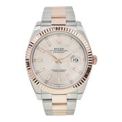 Rolex Datejust 41 Steel & Rose Gold Sundust 41mm Automatic Men’s Watch 126331