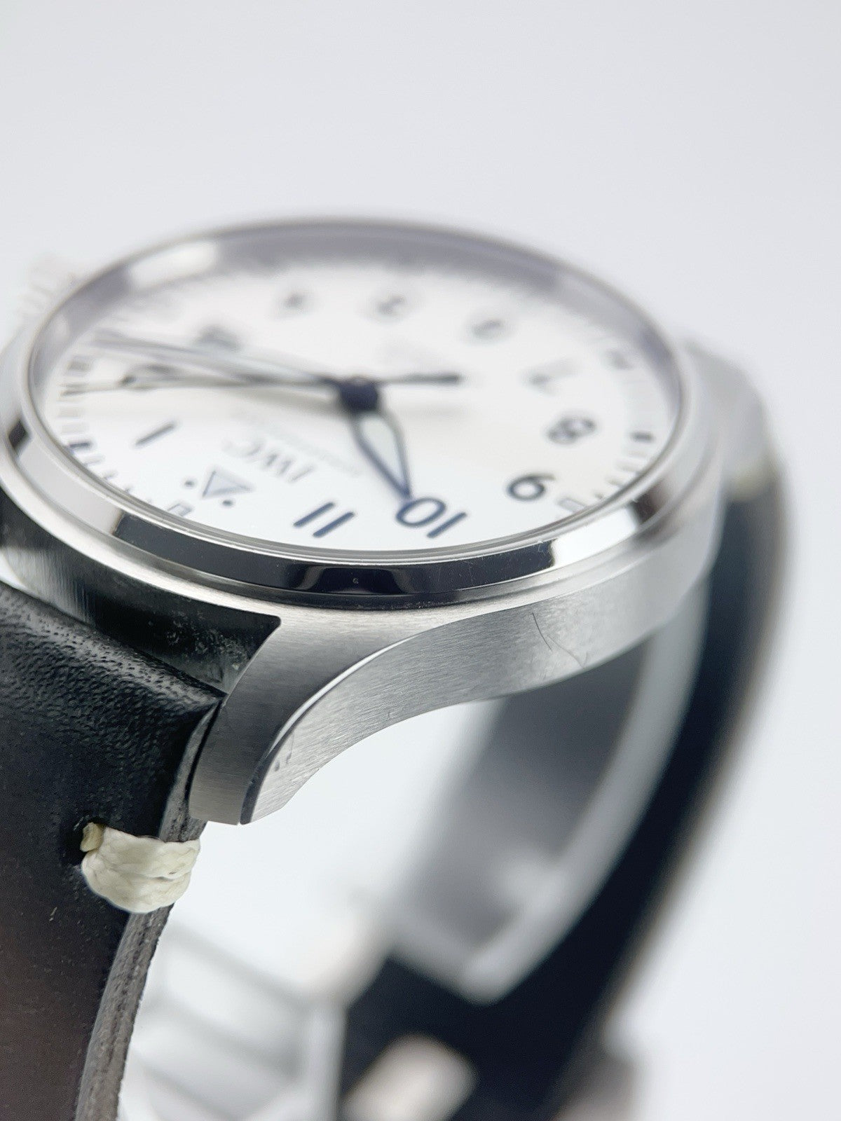 IWC Pilot Mark XX Stainless Steel White Dial 40mm Automatic Mens Watch IW328208
