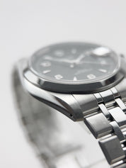 Tudor Prince Date Stainless Steel Black Dial 34mm Automatic Men’s Watch 74000