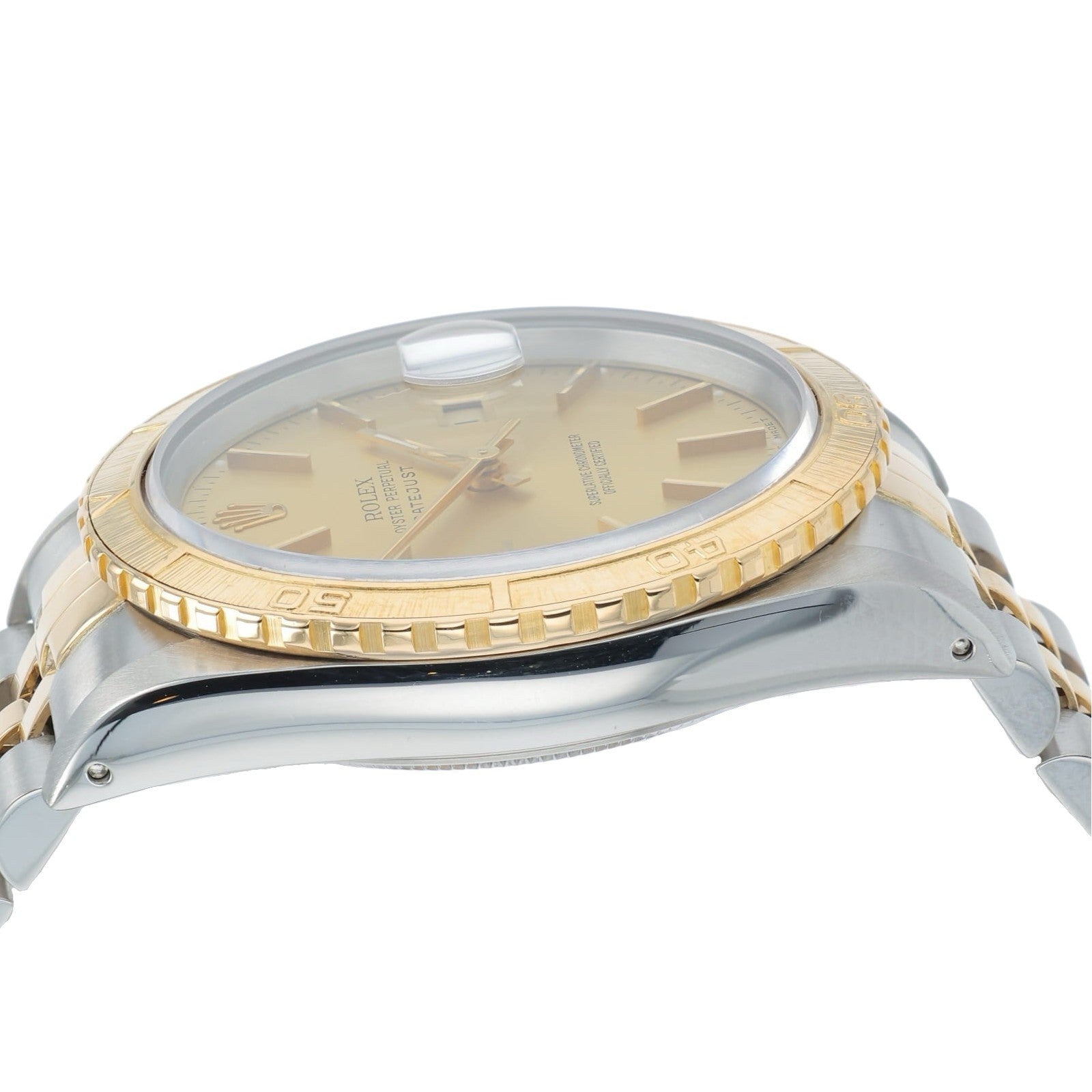 Rolex Datejust Gold & Steel Champagne Dial 36mm Automatic Men’s Watch 16233