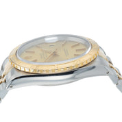 Rolex Datejust Gold & Steel Champagne Dial 36mm Automatic Men’s Watch 16233