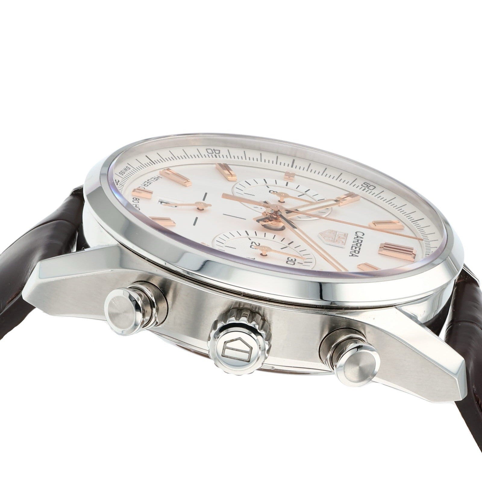 Tag Heuer Carrera White Dial Stainless Steel 42mm Automatic Men’s Watch CBN2013