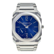 Bulgari Octo Finissimo Steel Blue 40mm Automatic Men’s Watch BGO 40 XT