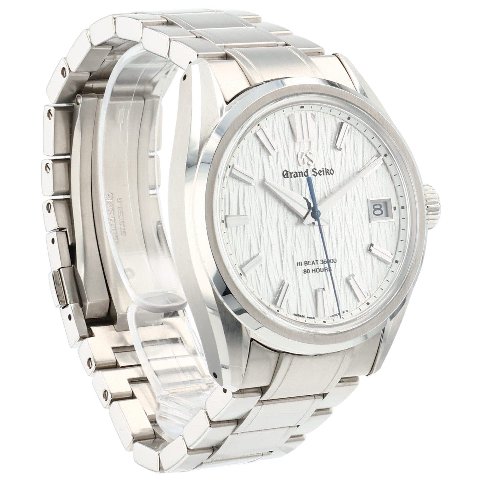 Grand Seiko Heritage Stainless Steel Silver Dial 40mm Automatic Men’s SLGH005