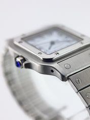 Cartier Santos Galbee Stainless Steel Silver Dial 29mm Automatic Unisex 9172960