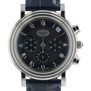 Parmigiani Fleurier Toric 18k White Gold Black Dial 40mm Automatic Mens Watch