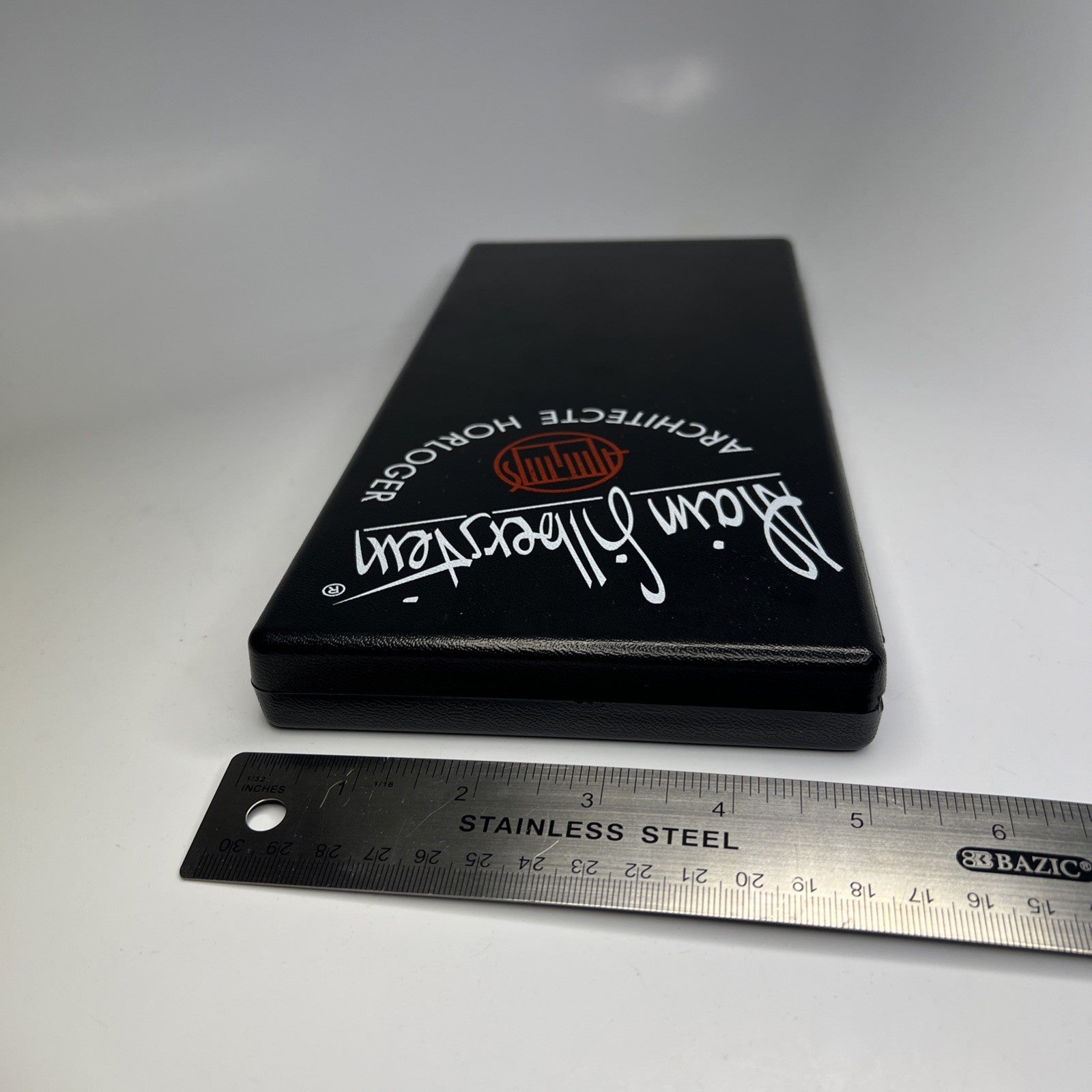 Alain Silberstien 39.5mm Titanium Automatic Date Watch Mother Pearl Dial w/ Box