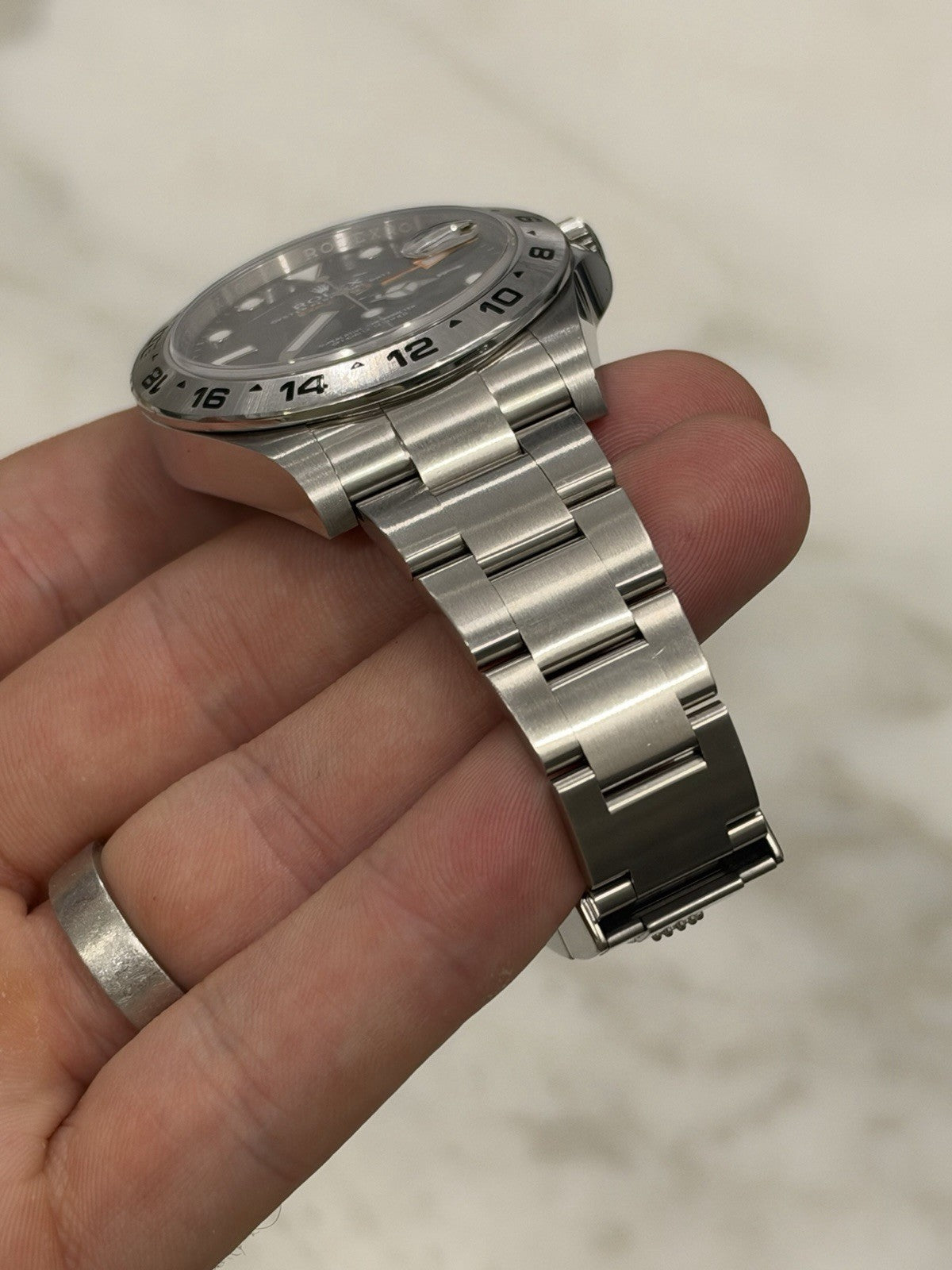 Rolex Explorer II Black Dial Stainless Steel 42mm Auto Men's Watch 216570