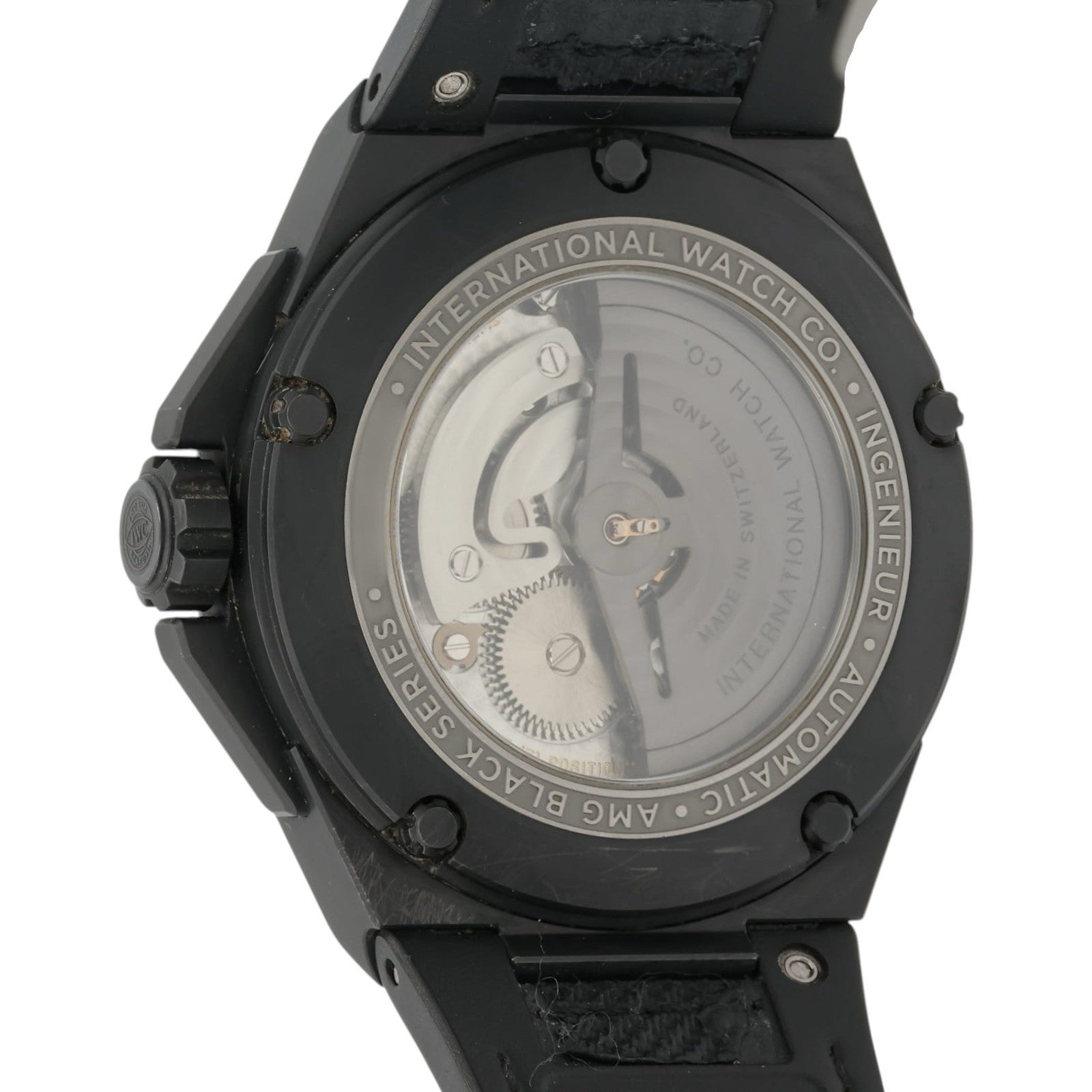 IWC Ingenieur AMG Black Series Black Dial Ceramic 46mm Automatic Mens IW322503