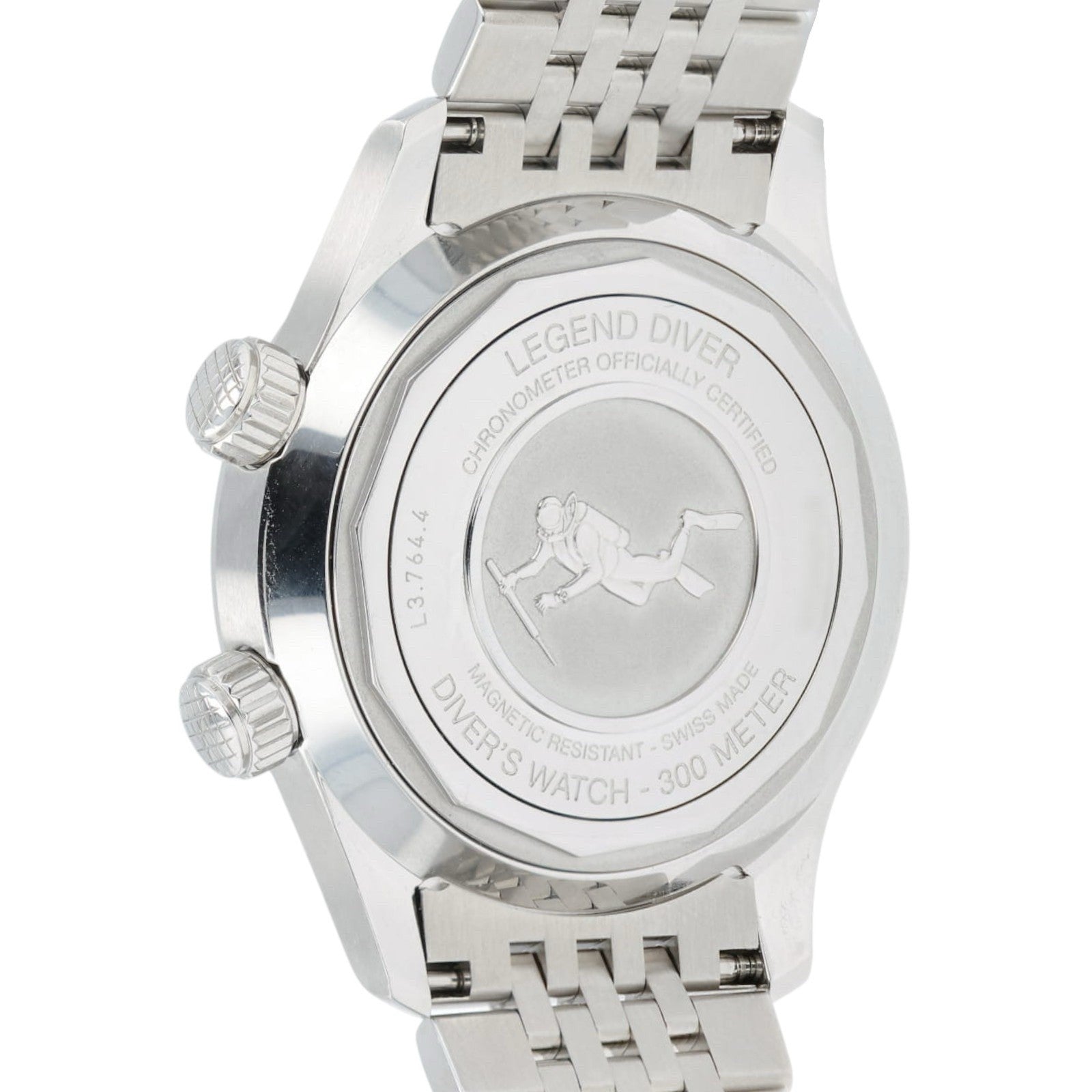 Longines Legend Driver White Dial Stainless Steel 39mm Automatic Men’s L3.764.4