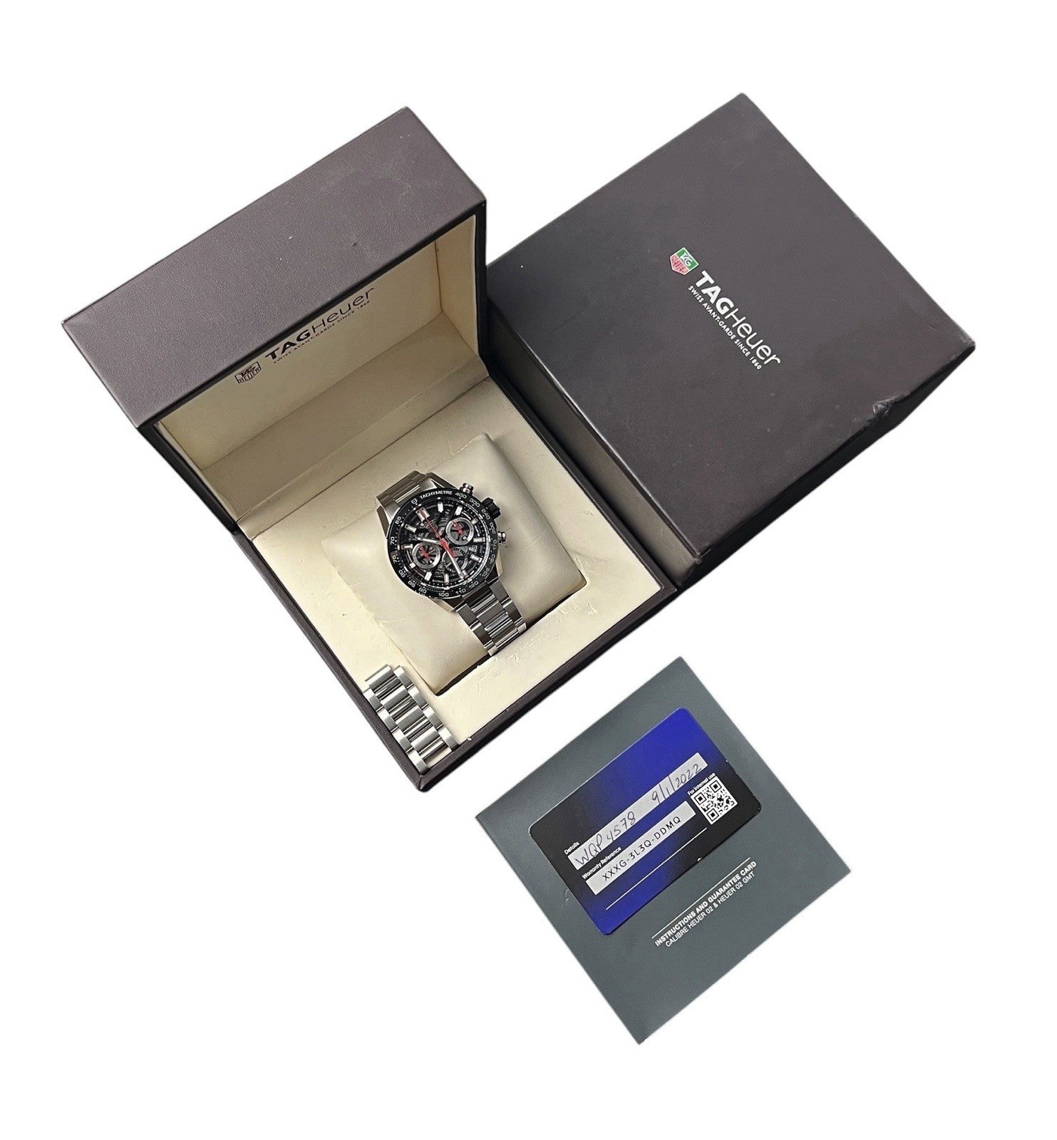 Tag Heuer Carrera Skeleton Dial Stainless Steel 43mm Automatic Men’s CBG2010
