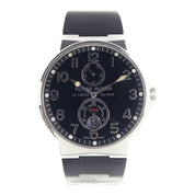 Ulysse Nardin Stainless Steel Black Dial 41mm Automatic Men’s Watch 263-66