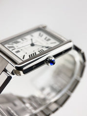 Cartier Tank XL Steel Silver Color Dial 31mm Automatic Men’s Watch W5200028