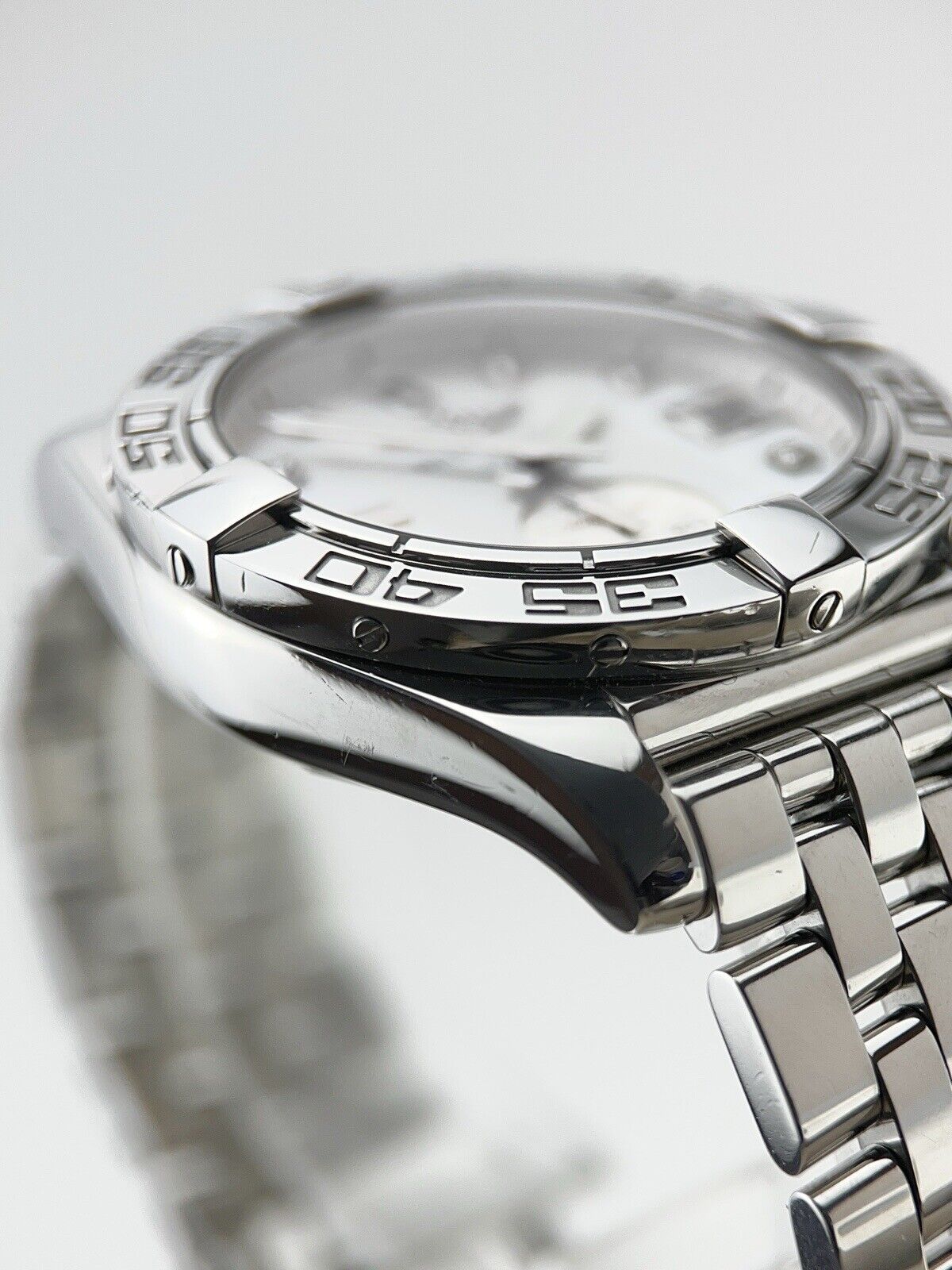 Breitling Galactic Stainless Steel 36mm Automatic Ladies Watch A37330