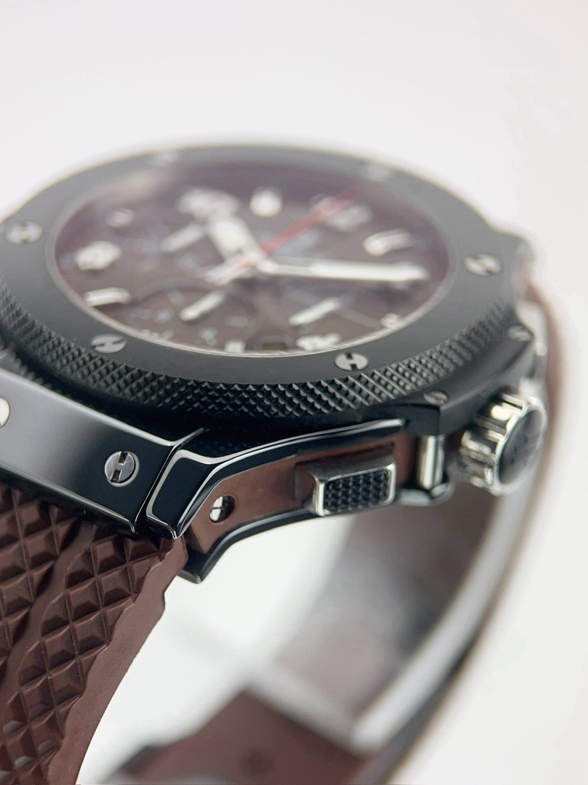 Hublot Big Bang Ceramic Chocolate Dial 41mm Auto Men's Watch 341.CB.1001.RX