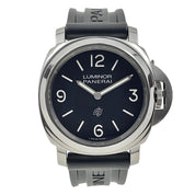 Panerai Luminor Base Logo Steel Black Manual Wind Men’s Watch PAM01086