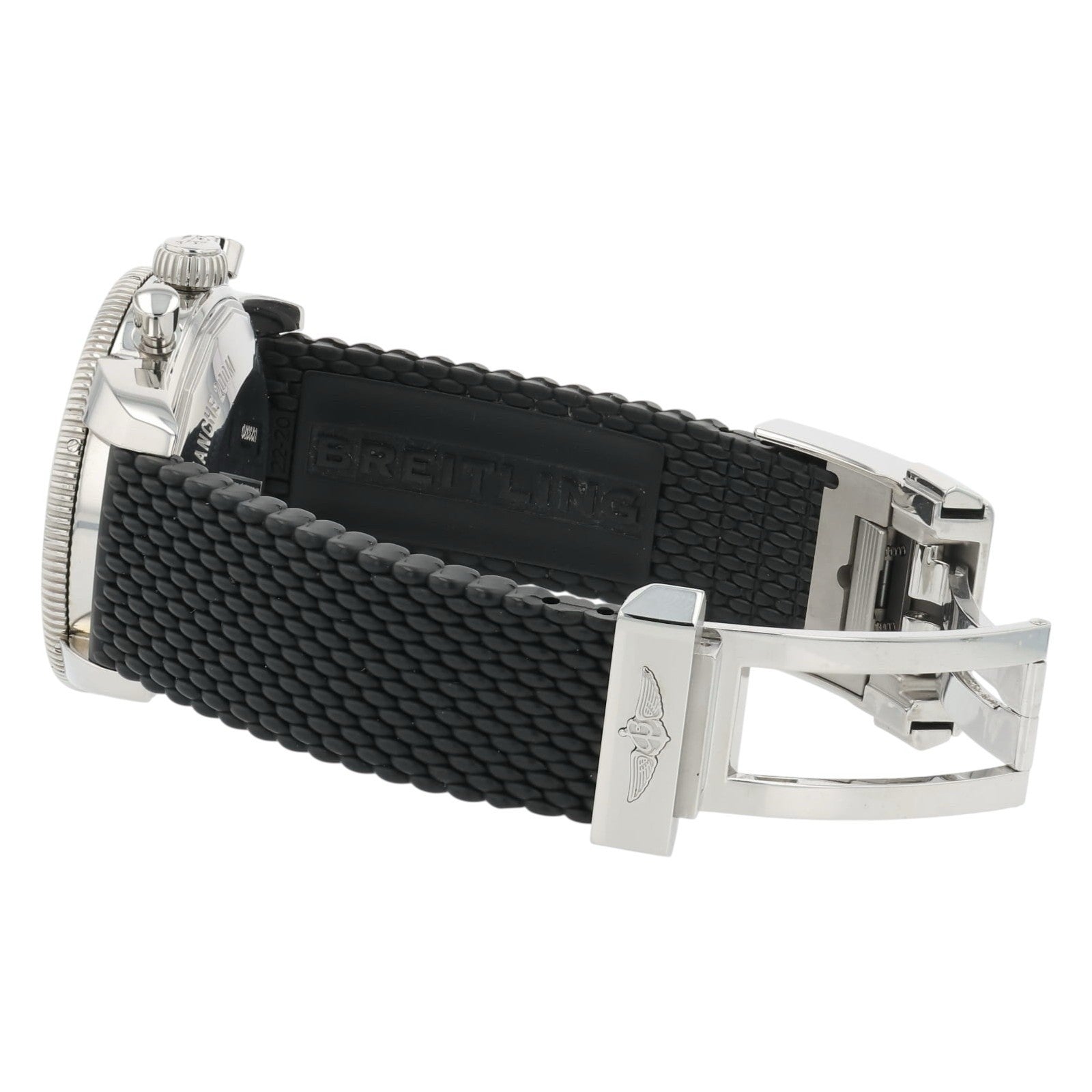 Breitling Superocean Steel & Gold Black Dial 44mm Automatic Mens Watch U23370