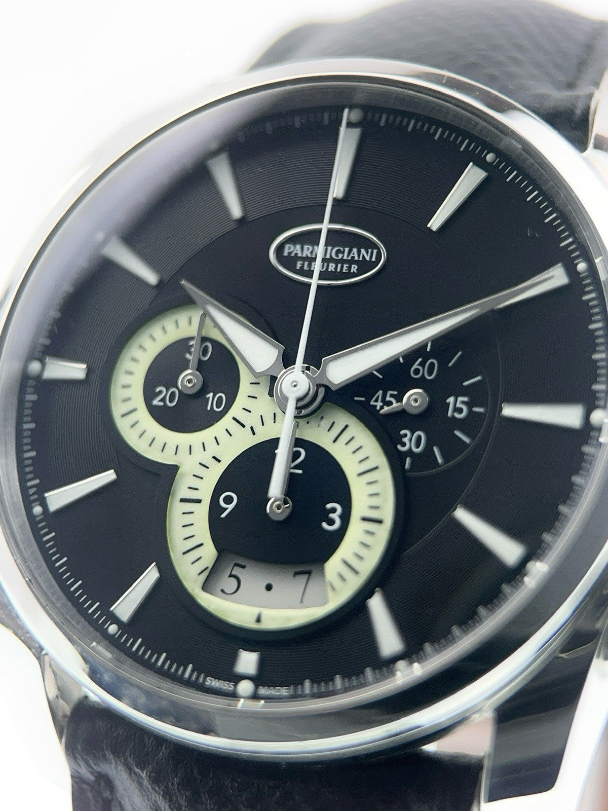 Parmigiani Fleurier Tonda Stainless Steel Black Dial 40mm Automatic Men’s PFC274