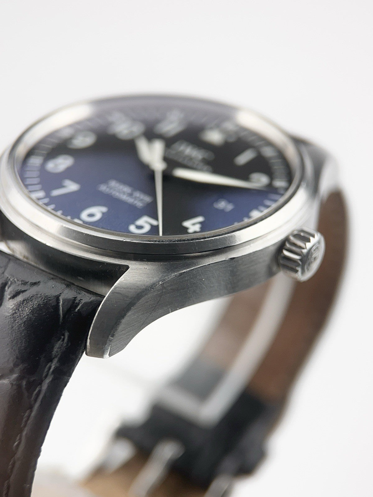 IWC Pilot Mark Stainless Steel Black Dial 40mm Automatic Mens Watch IW327001