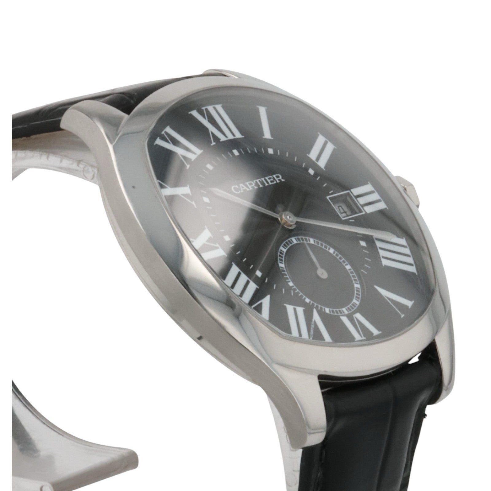 Cartier Drive de Cartier Steel Black Dial 40mm Automatic Men's Watch WSNM0009