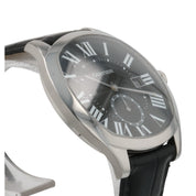 Cartier Drive de Cartier Steel Black Dial 40mm Automatic Men's Watch WSNM0009