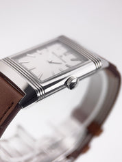 Jaeger-LeCoultre Stainless Steel Silver Dial 40x24mm Manual Wind Mens Q7168420