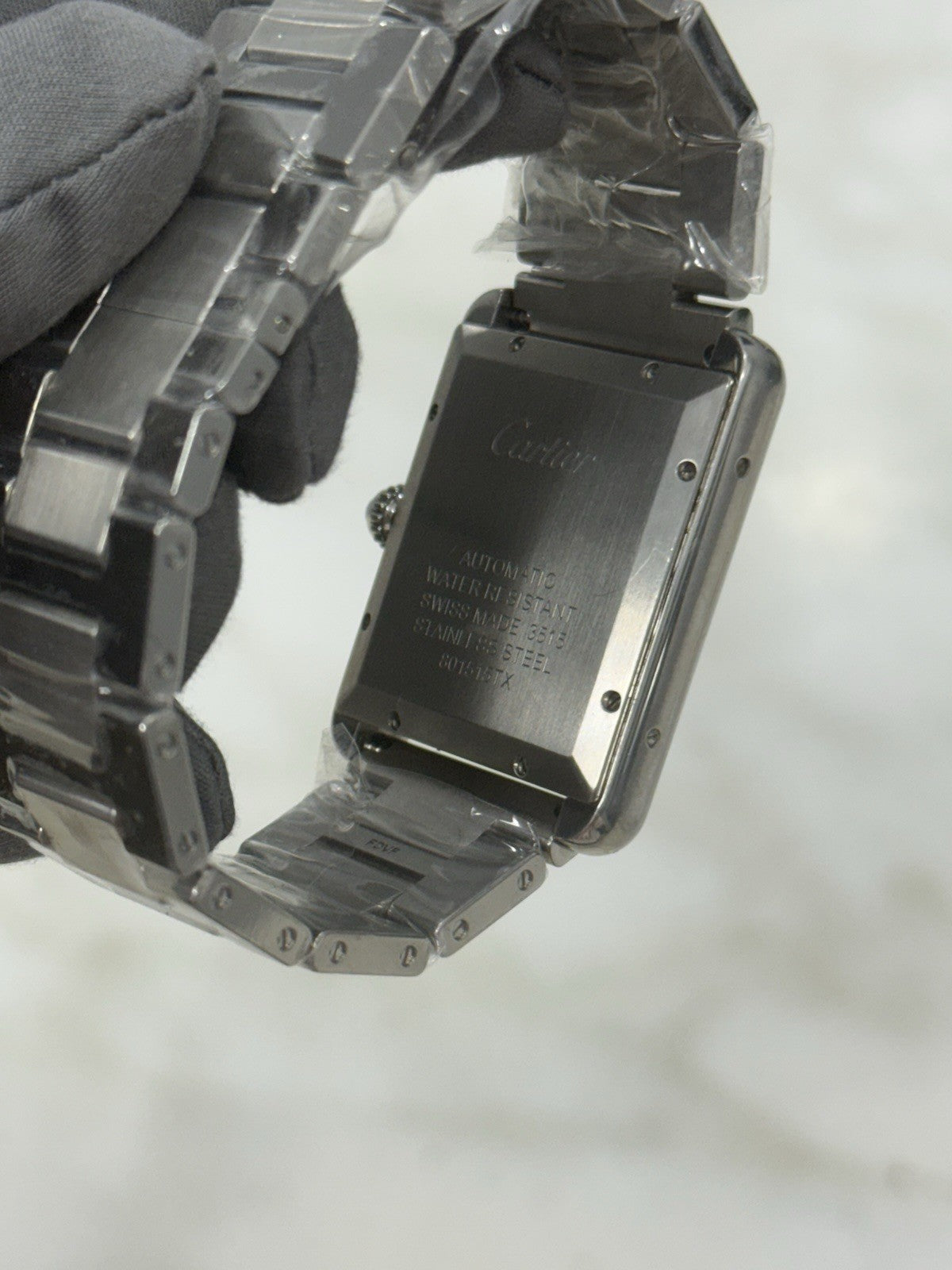 Cartier Tank Date XL Stainless Steel 3515