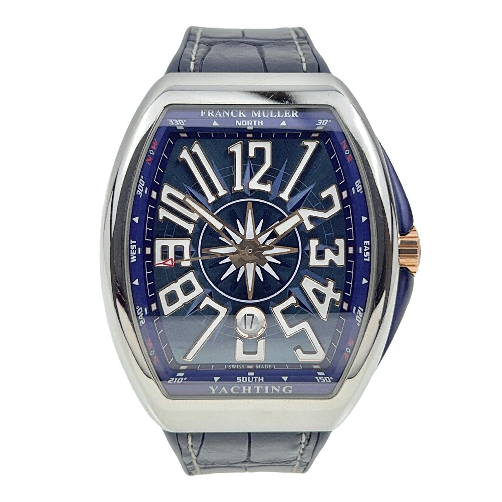 Franck Muller Vanguard Steel & Gold 45mm Automatic Men’s Watch V45SCDT