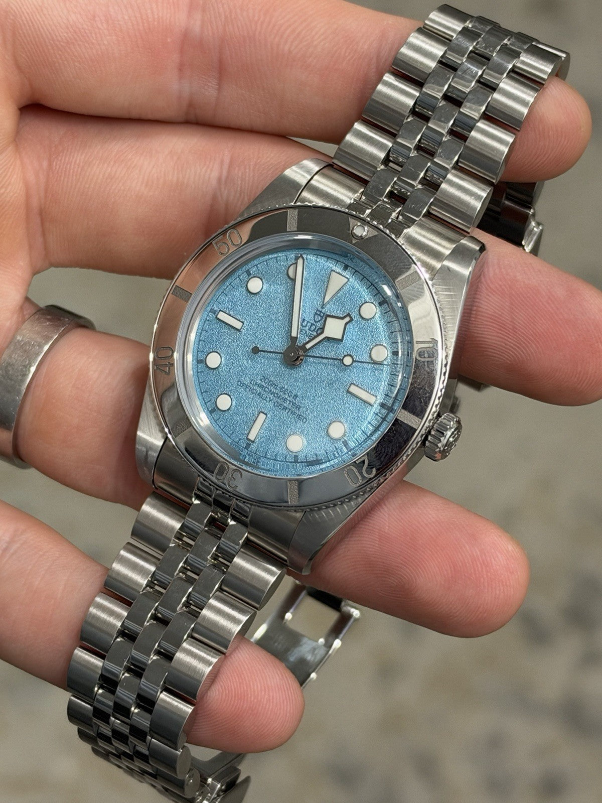 2025 Tudor Black Bay 54 Stainless Blue Lagoon 37mm Men's Watch 79000-0001