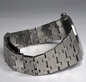 1970's Vintage Stainless Steel Bulova "Royal Oak" 4420101 Automatic Date Watch