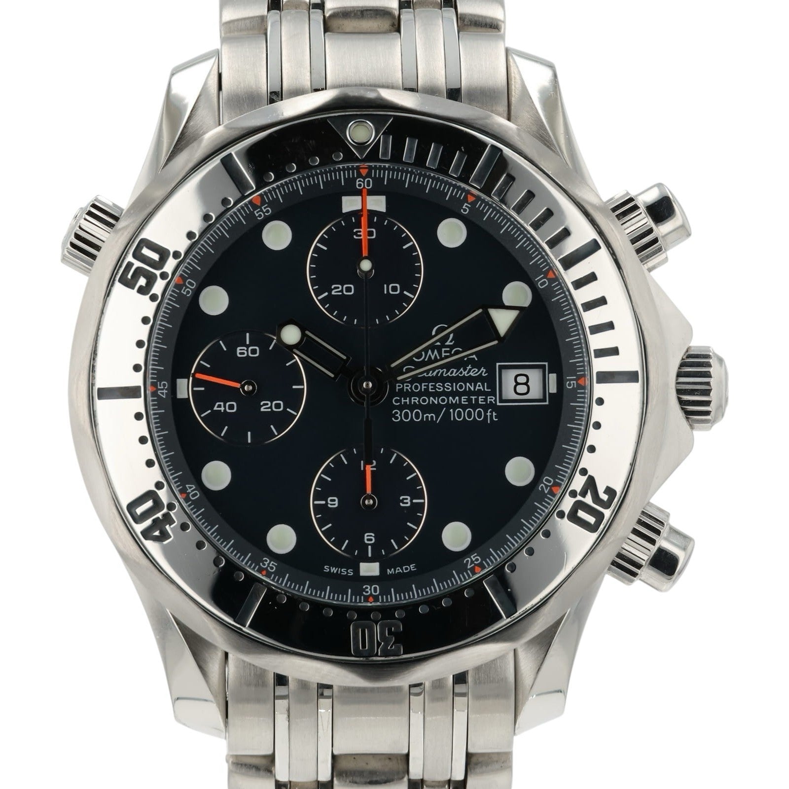 Omega Seamaster Diver Blue Dial Stainless Steel 41.5mm Automatic Mens 2598.80.00